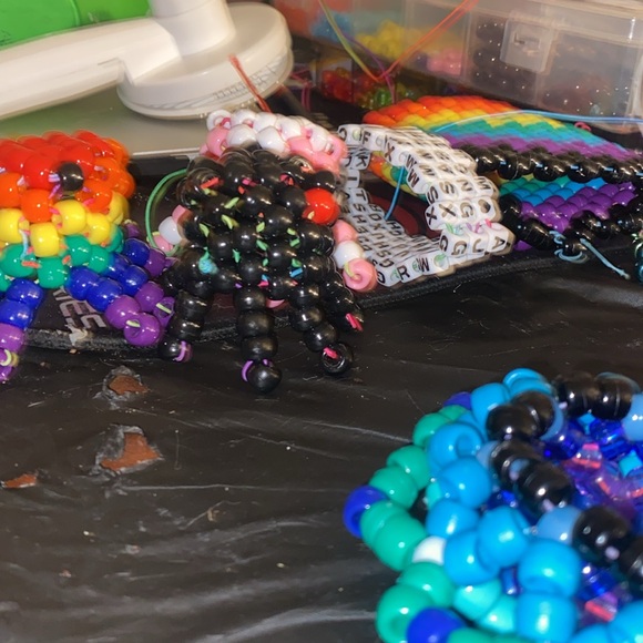 Kandi Beads, bracelets and octopus - Picture 2 of 2